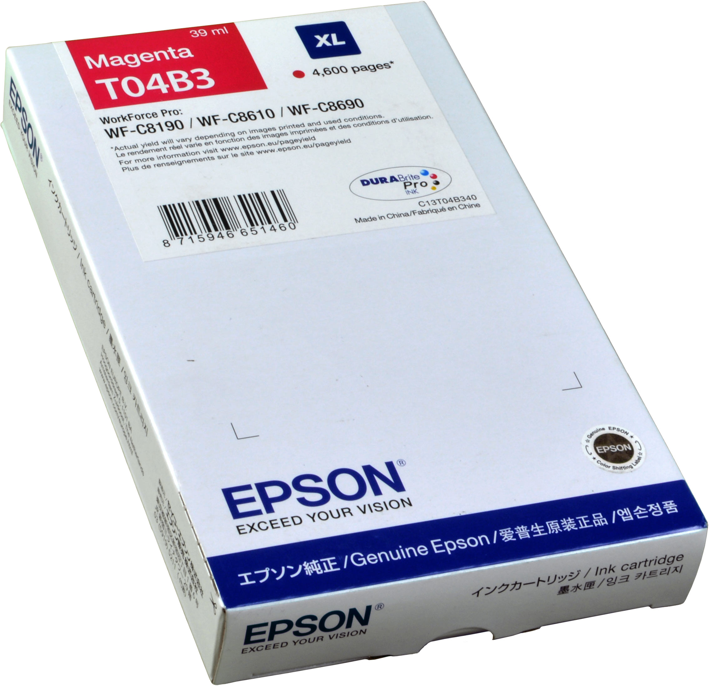 Epson Tinte C13T04B340  XL  Magenta