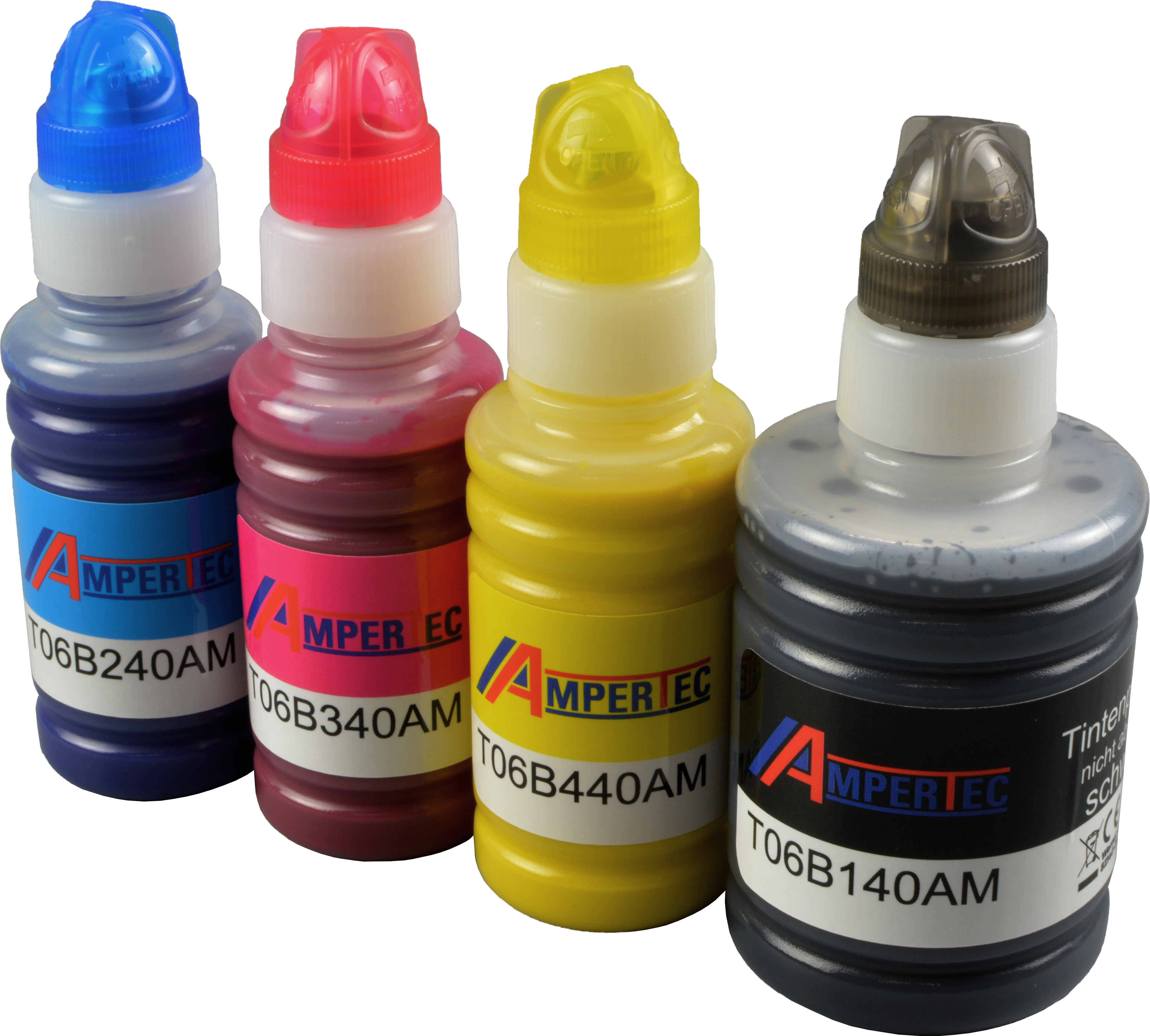 4 Ampertec Tinten für Epson C13T06B140-440  113  4-farbig