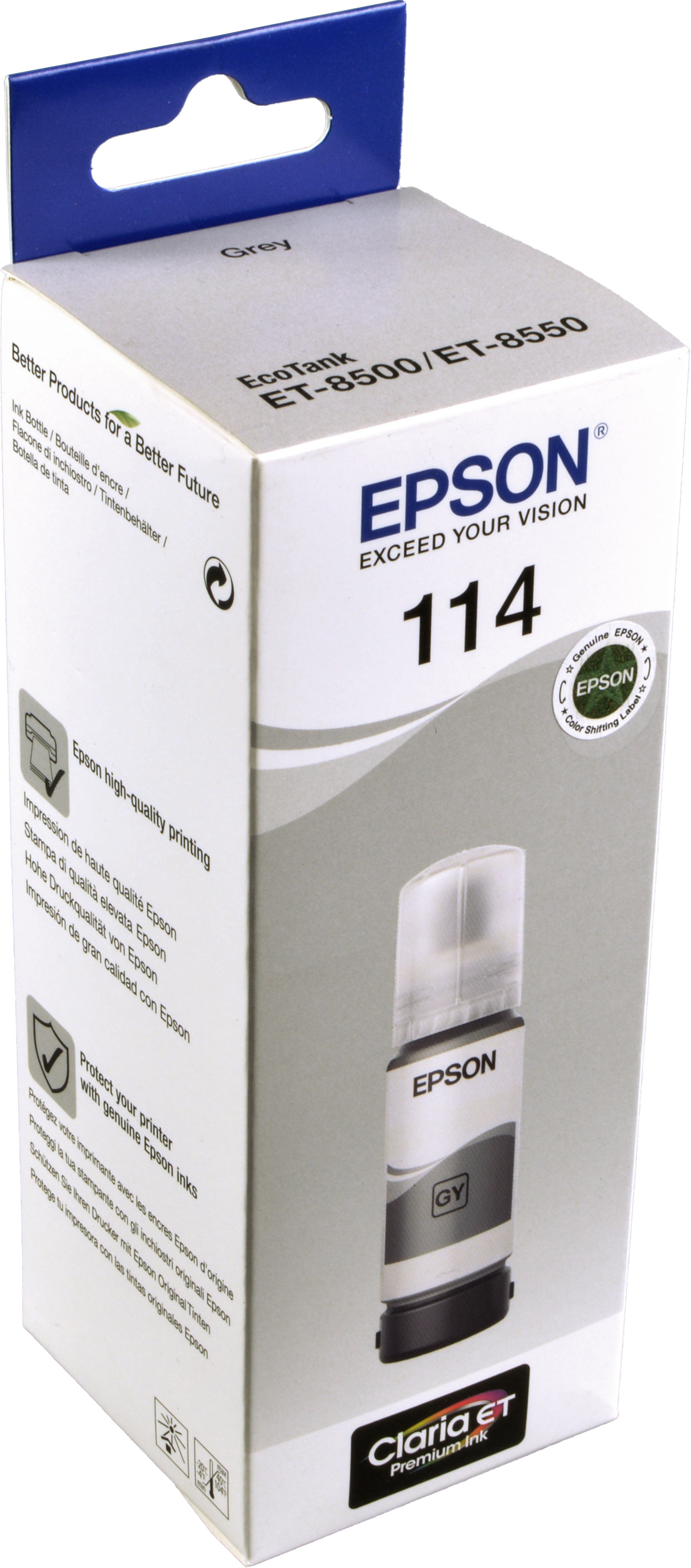 Epson Tinte C13T07B540  114  grau  Nachfülltinte