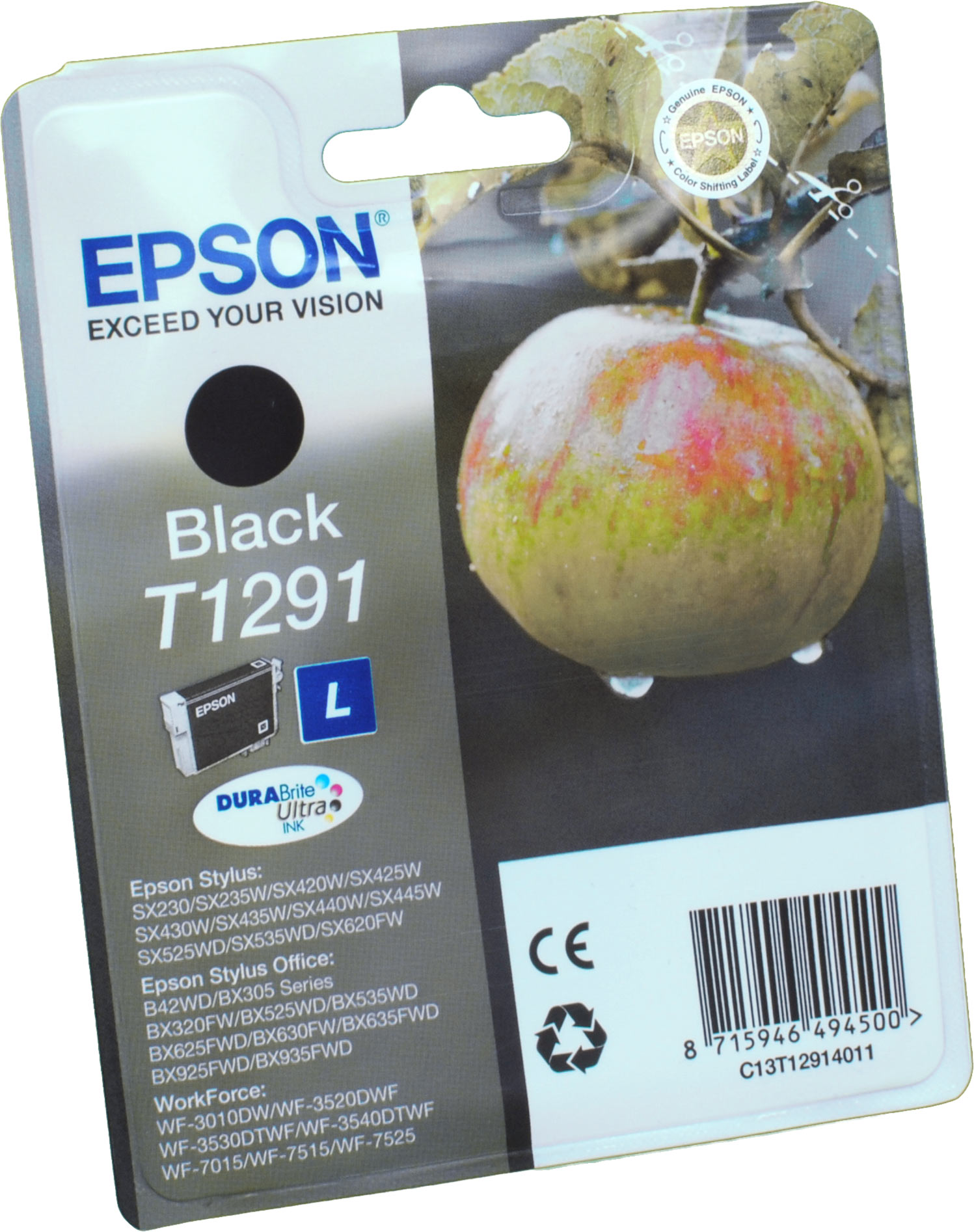 Epson Tinte C13T12914012  schwarz