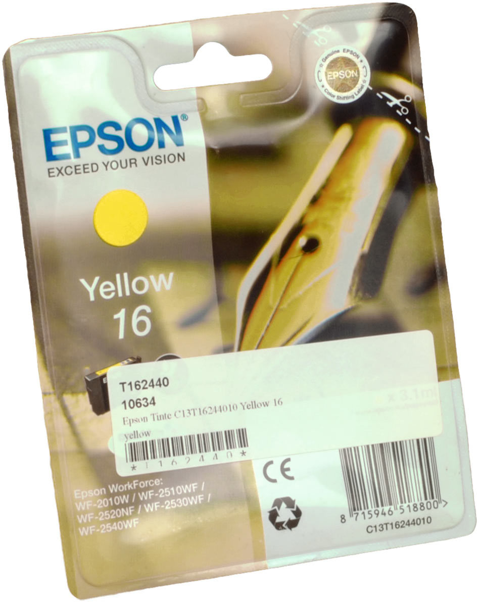 Epson Tinte C13T16244012 Yellow 16  yellow