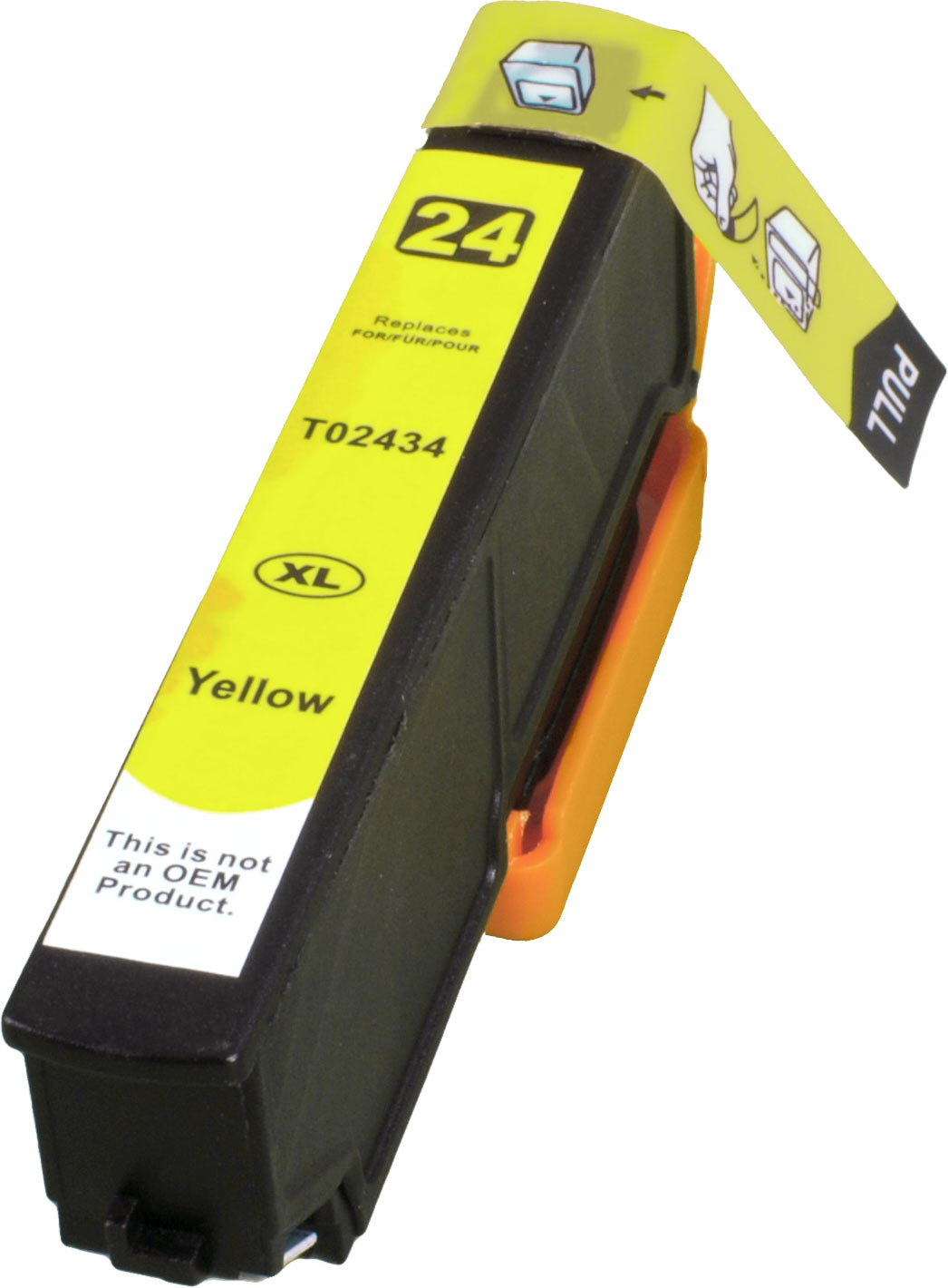 Ampertec Tinte für Epson C13T24344010  yellow 24XL