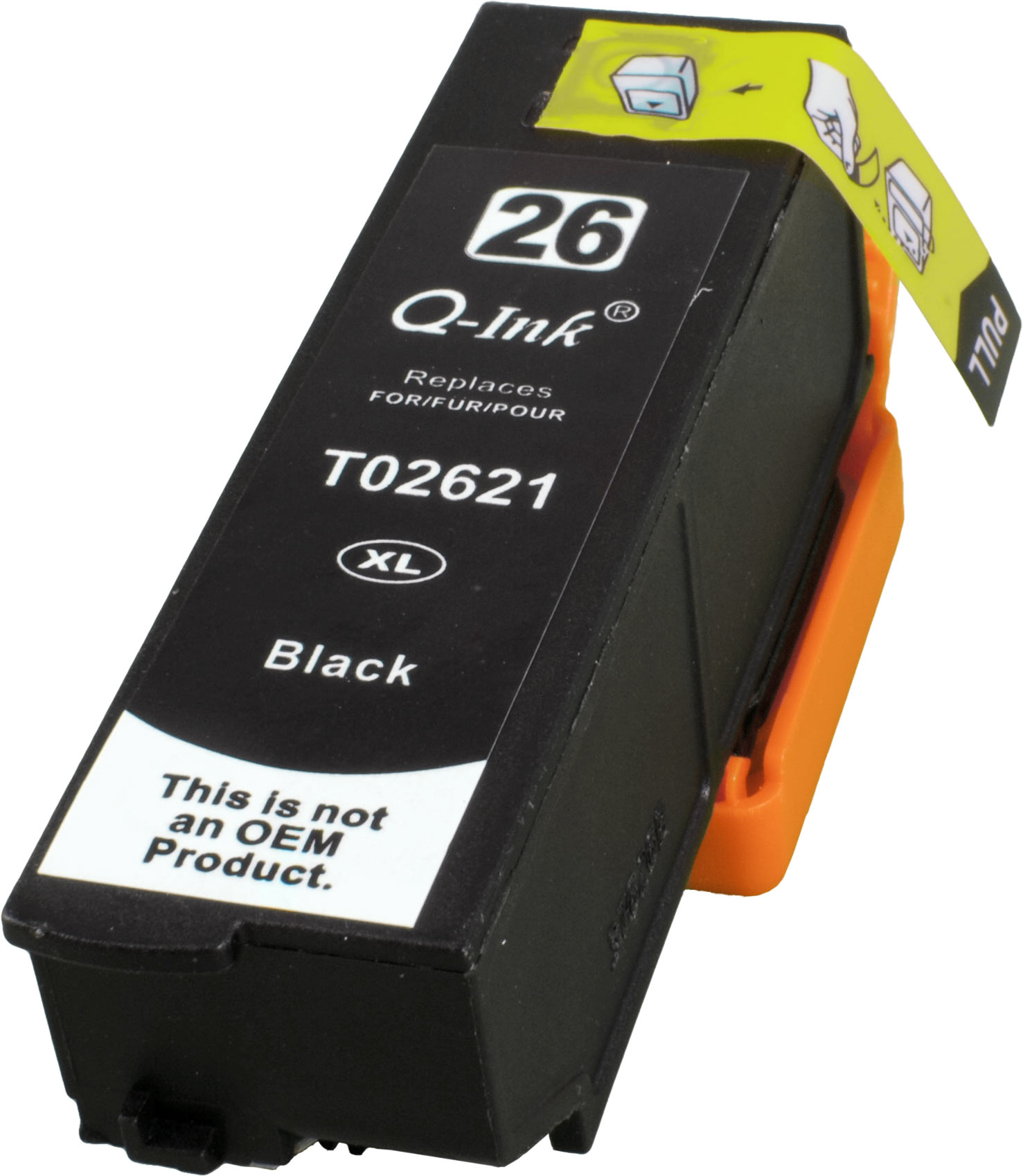 Ampertec Tinte für Epson C13T26214010  schwarz 26XL