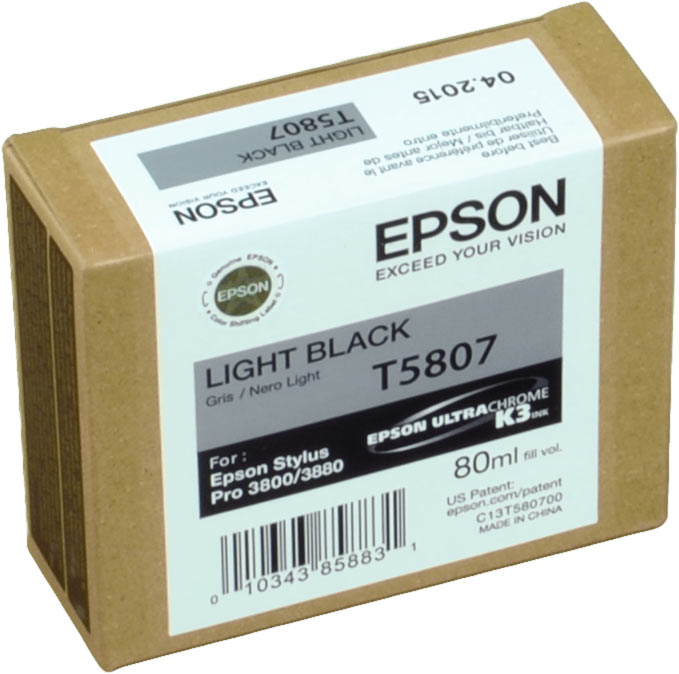 Epson Tinte C13T580700 grau