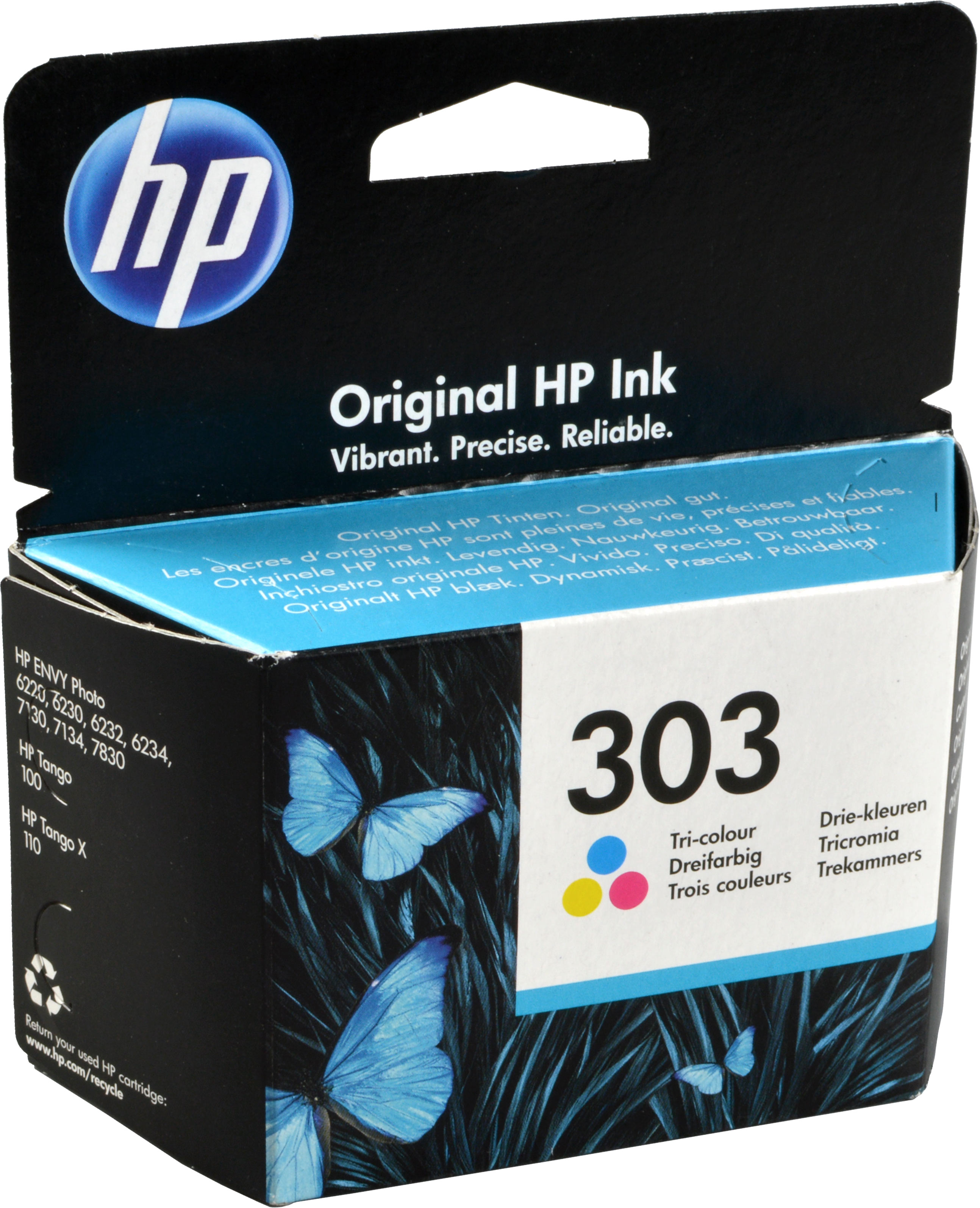 HP Tinte T6N01AE  303  3-farbig