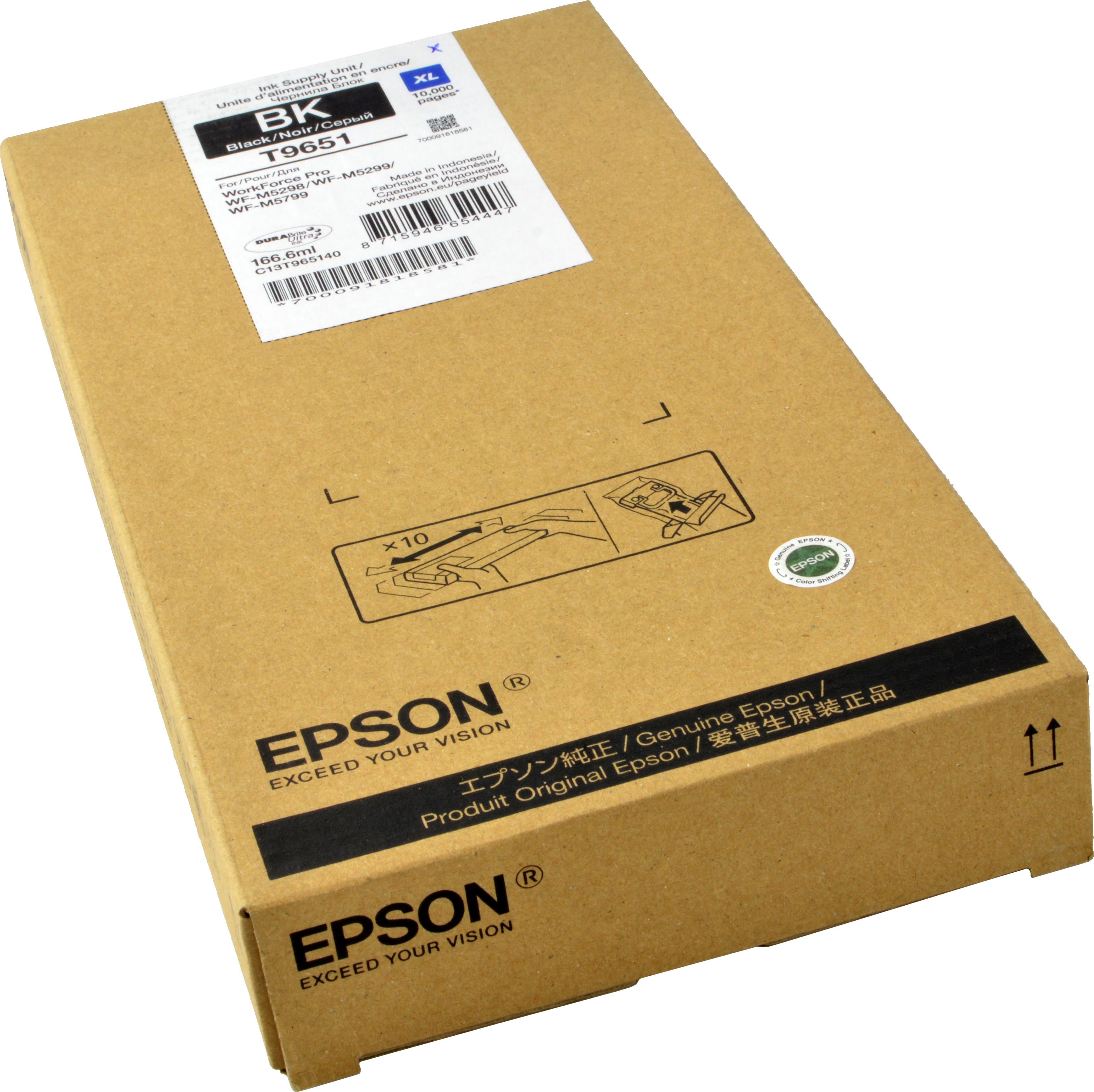 Epson Tinte C13T965140  Black XL  T9651